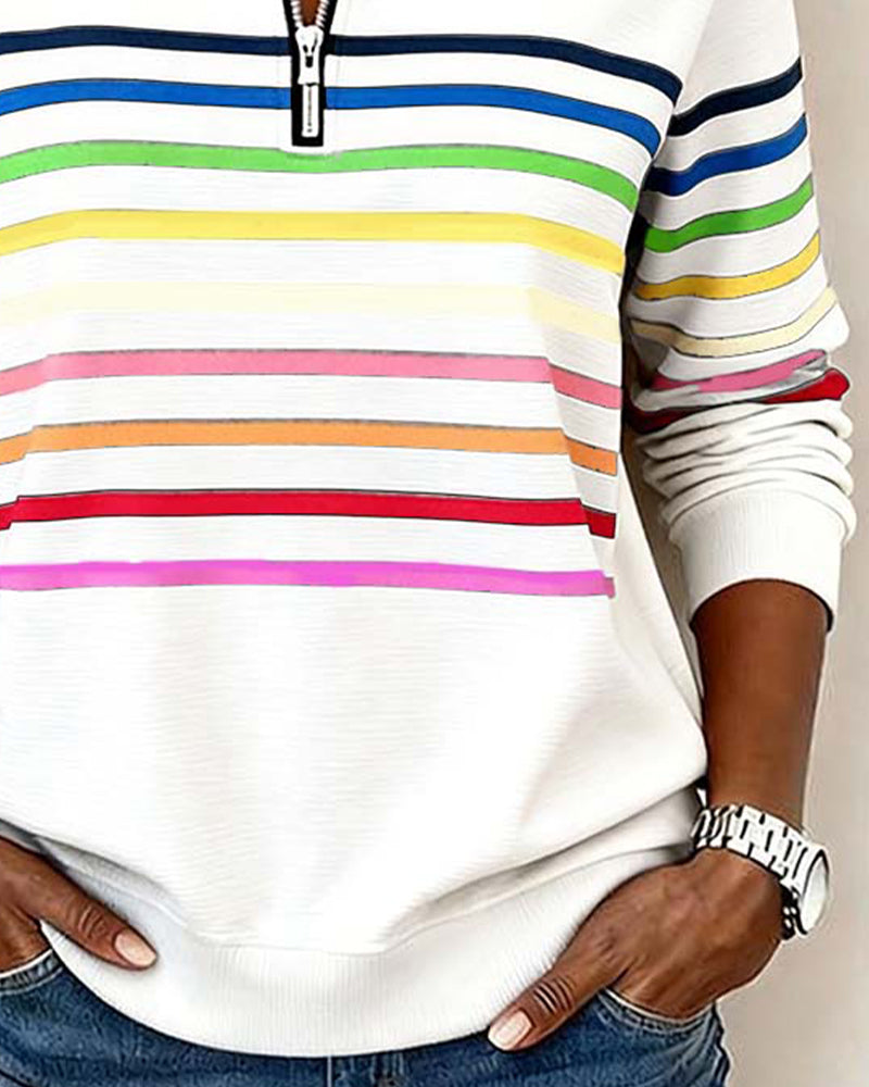Sanne™ | Colorful Stripe Knit