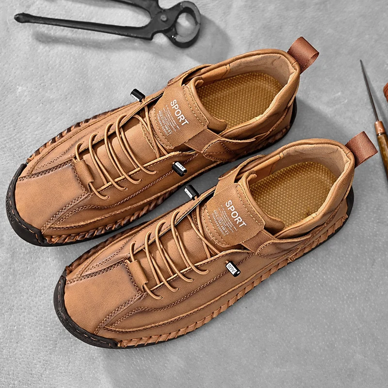 Luca | Minimalist Premium Leather Low-Tops
