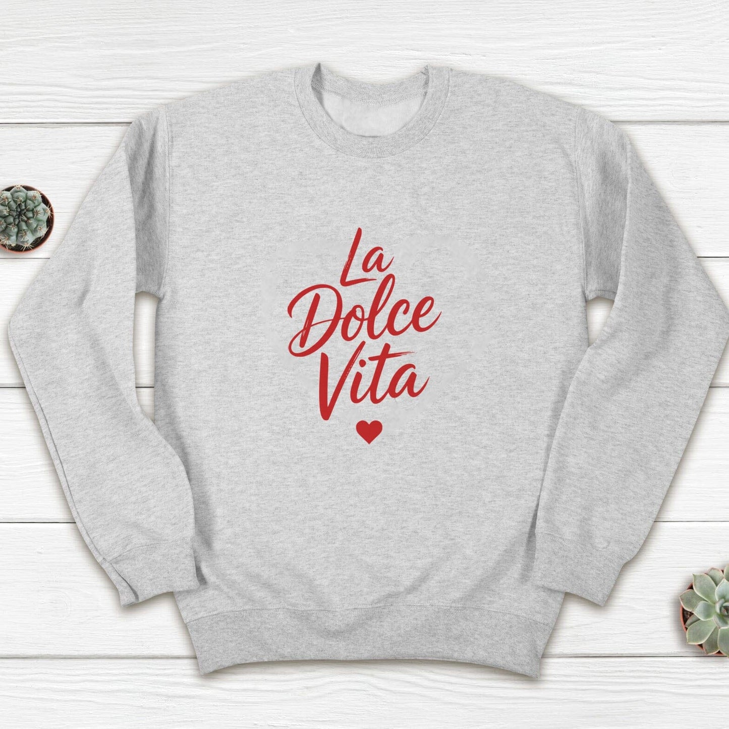 La Dolce Vita Grey Sweatshirt