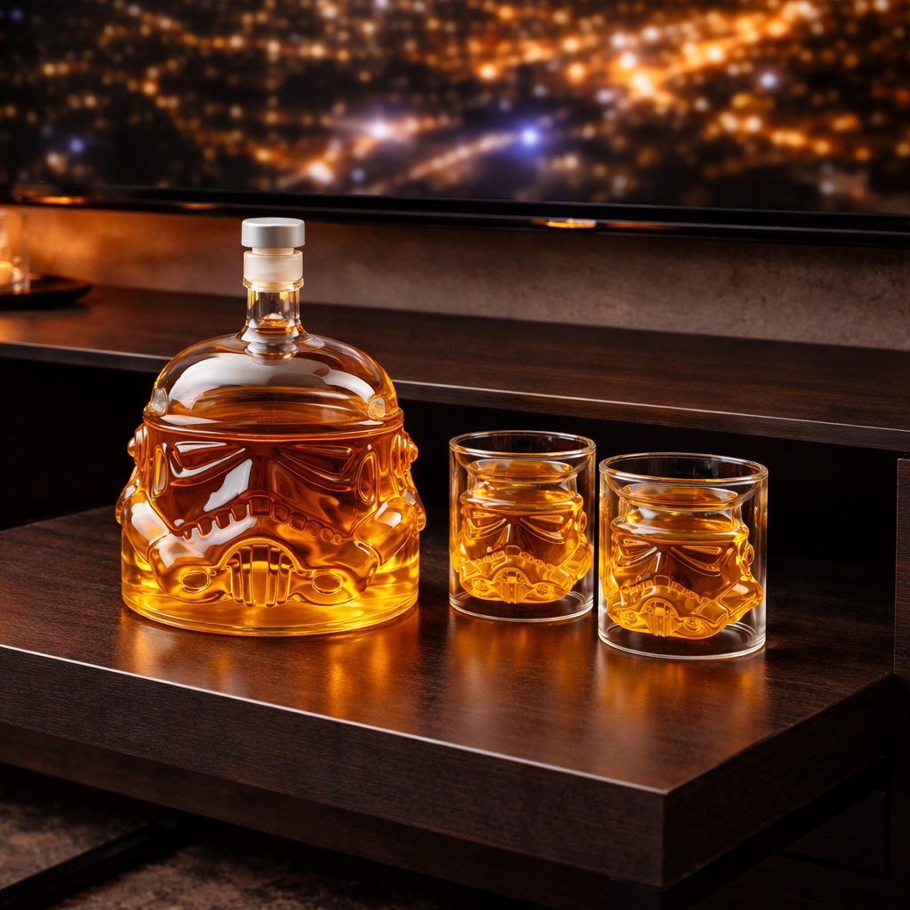 Artisan Decanters - Set Bottle and Glass Edition