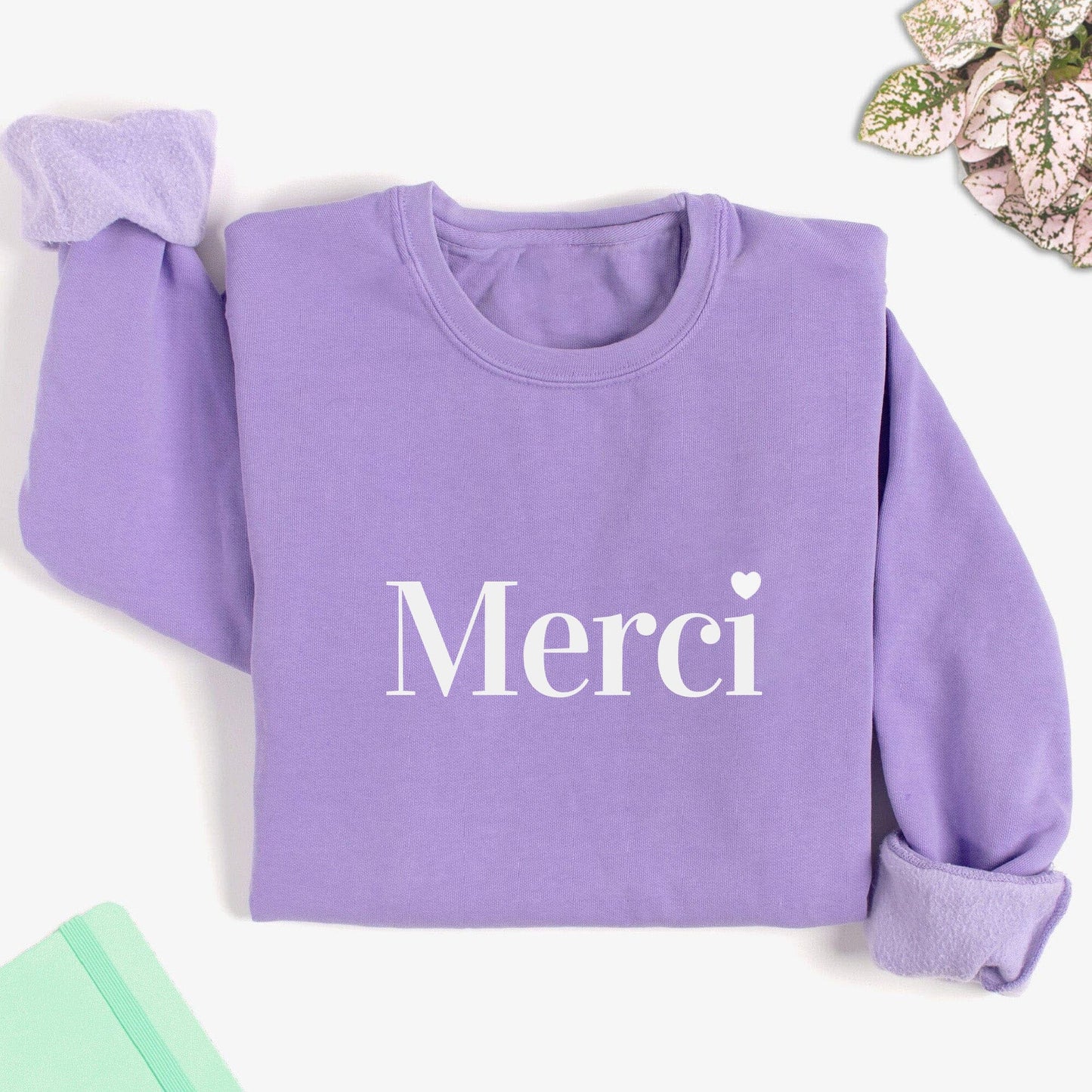 Lavender Merci Sweatshirt