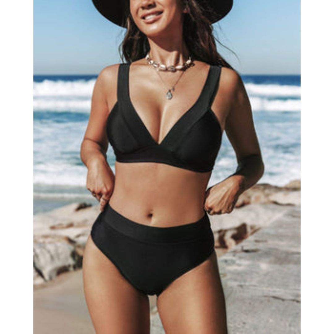 Hilde | High-waisted swimsuit