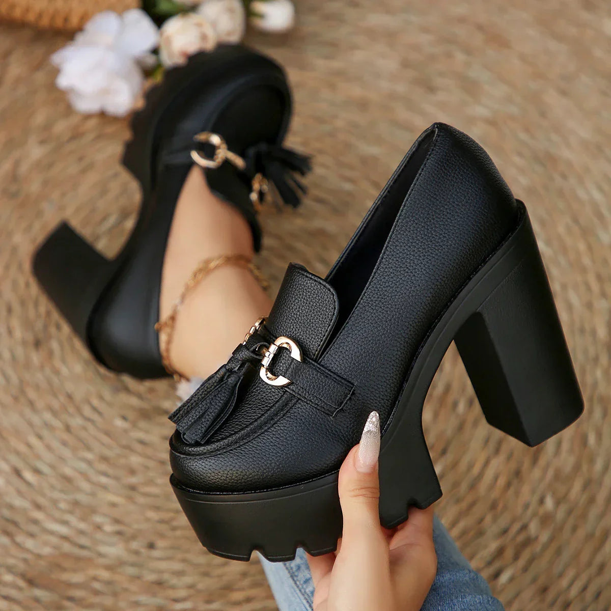 Mavina Platform Loafers