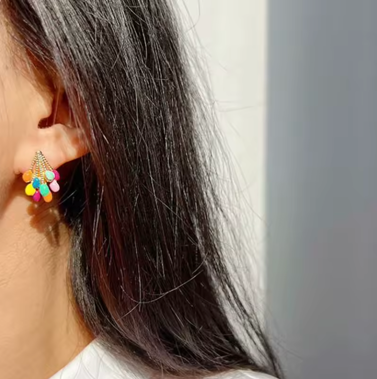 Jovelle Cluster Earrings