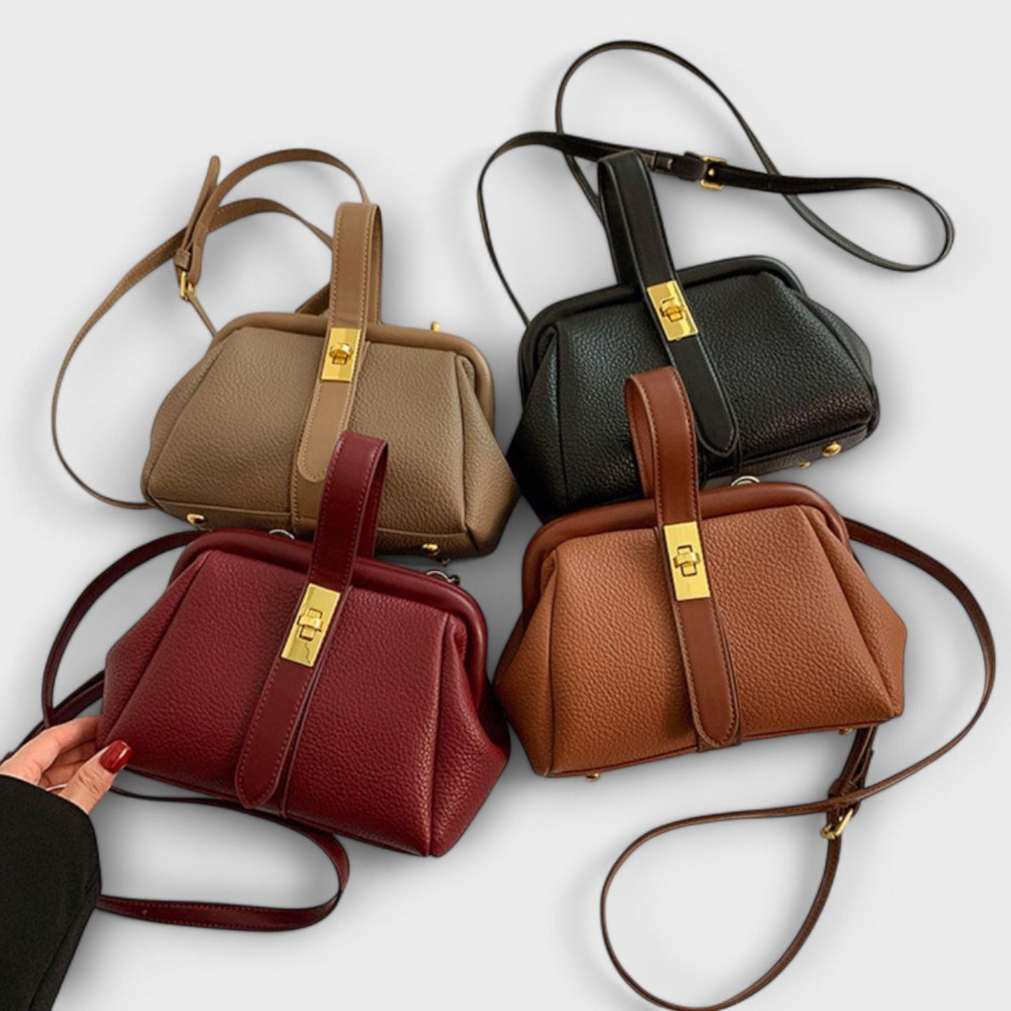 Valoria™ | Retro Leather Bag