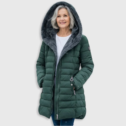 Olivia™ | Quilted A-Line Winter Coat