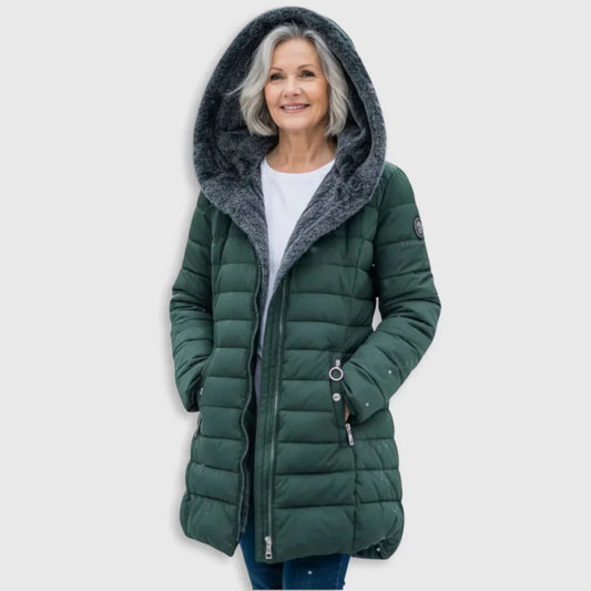 Olivia™ | Quilted A-Line Winter Coat