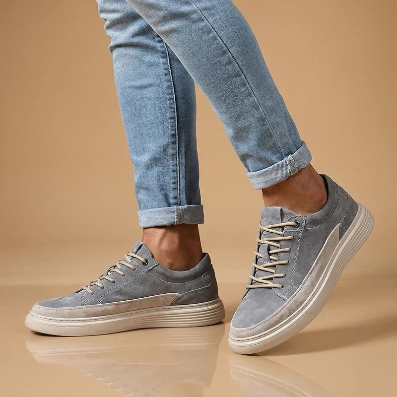 Enzo | Cushioned Suede Casual Sneakers