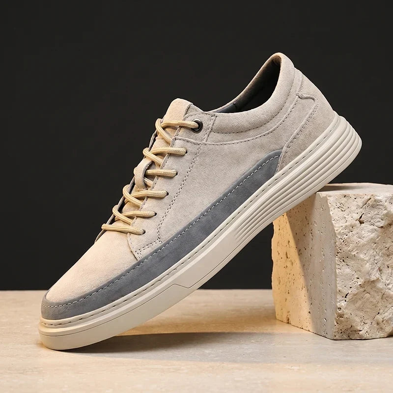 Enzo | Cushioned Suede Casual Sneakers