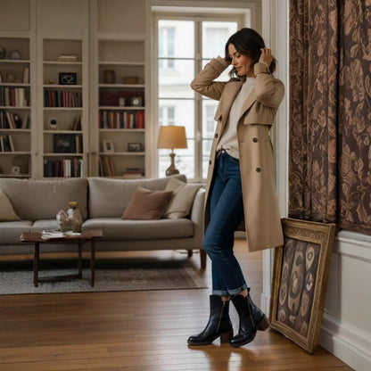 Martina | Classic Leather Chelsea Boot