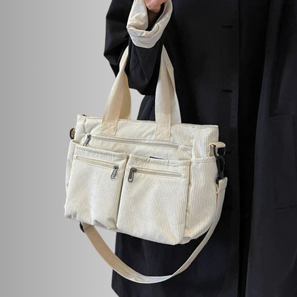 Luna - Urban Cord Tote Bag