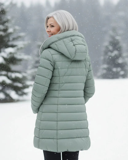 Olivia™ | Quilted A-Line Winter Coat