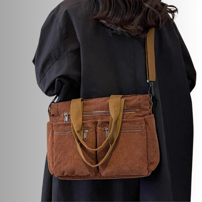 Luna - Urban Cord Tote Bag