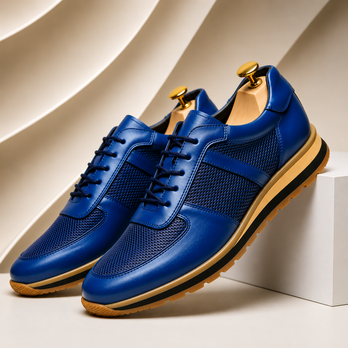 Milano | Men's Full-Grain Leather Low-Tops