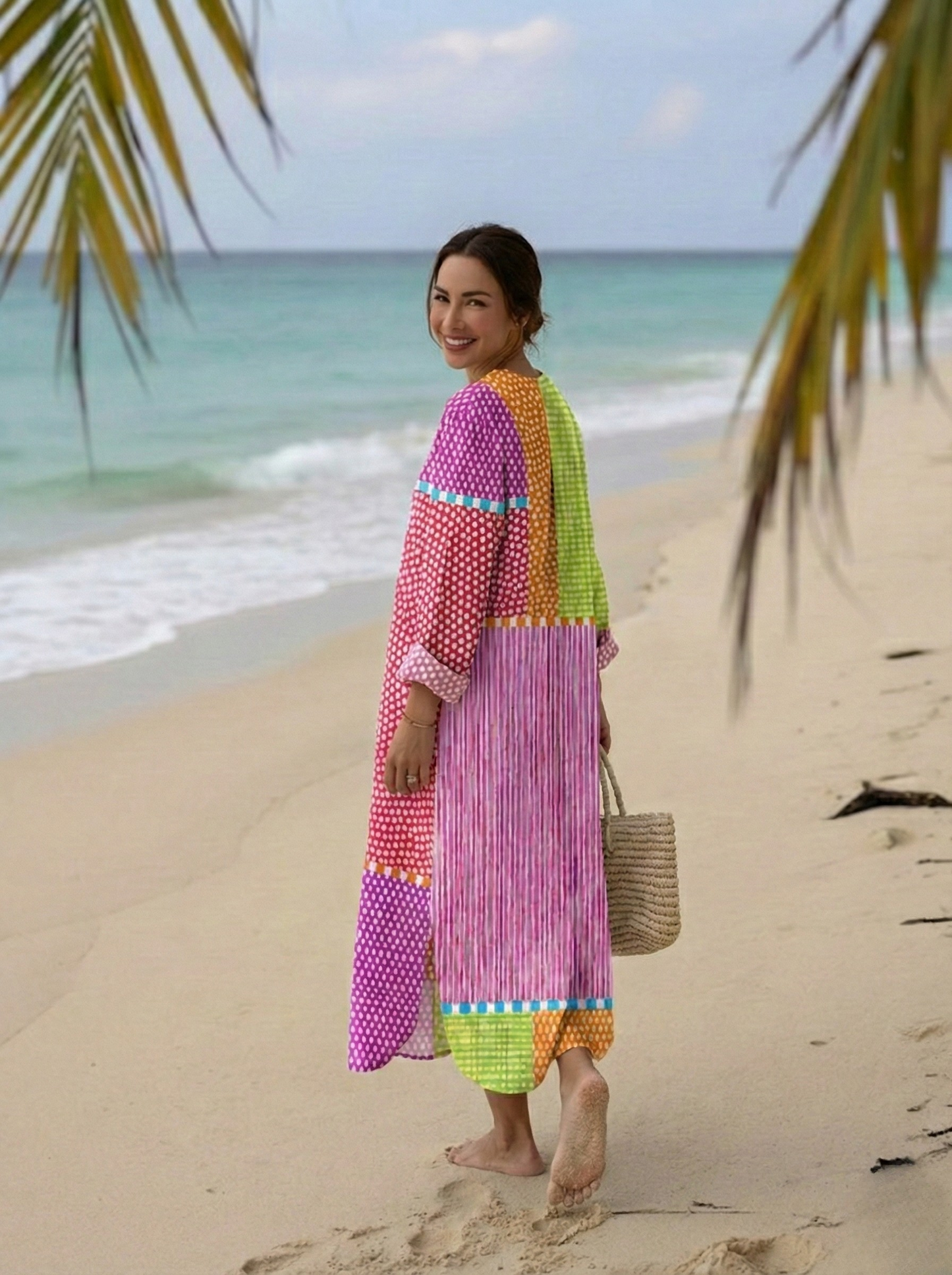 Renata | Vibrant Mosaic Maxi