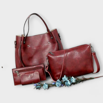 Evadne™ | 4-Piece Vintage Bag Set
