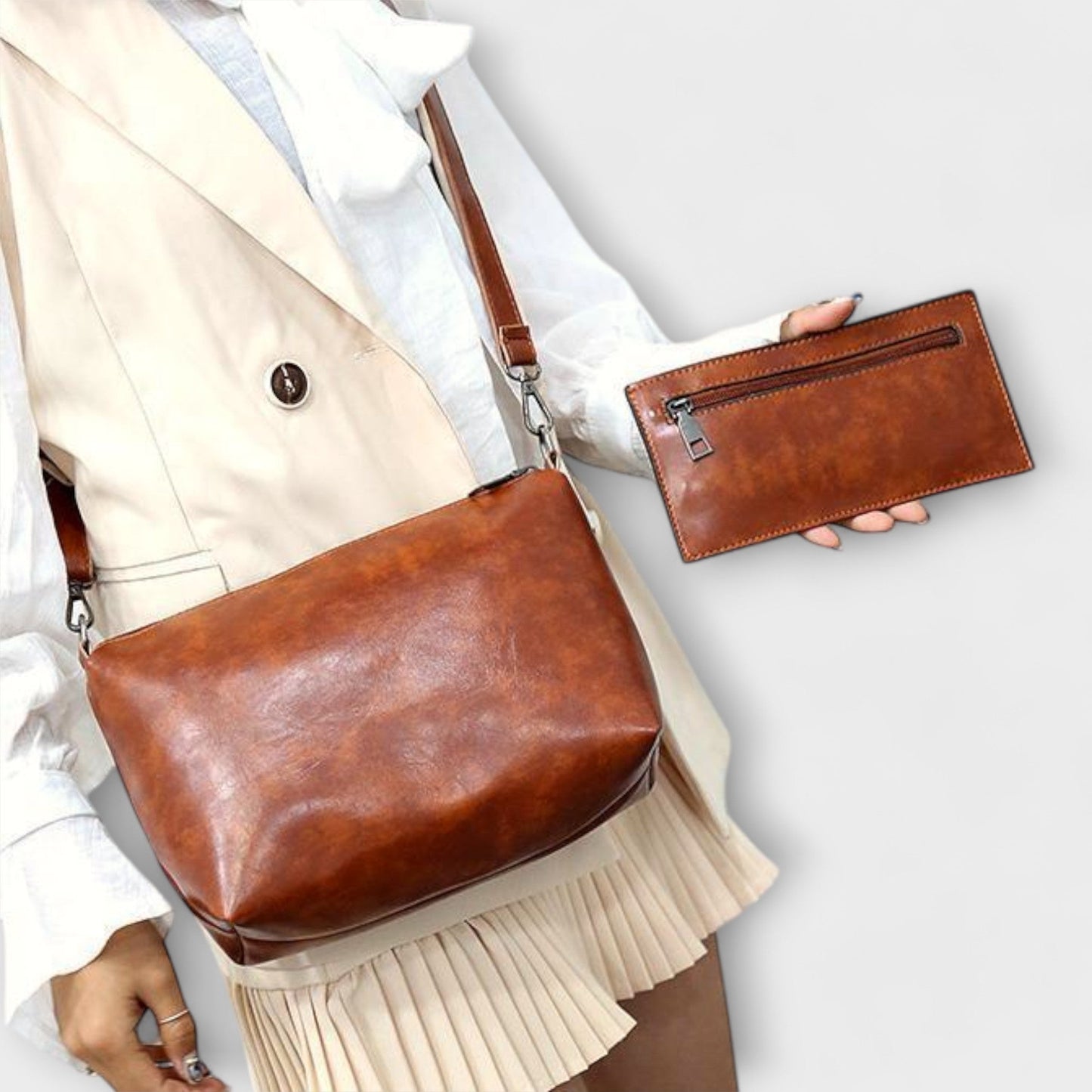 Evadne™ | 4-Piece Vintage Bag Set