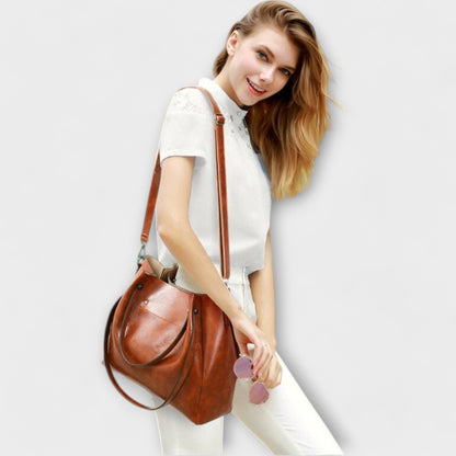 Evadne™ | 4-Piece Vintage Bag Set