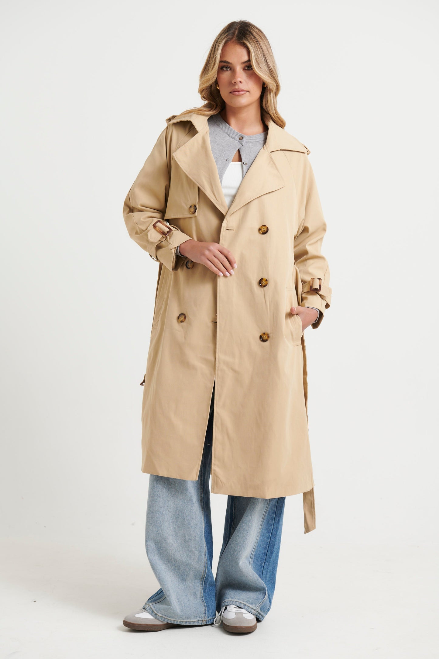 Lia Trench Beige