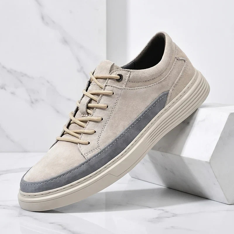 Enzo | Cushioned Suede Casual Sneakers