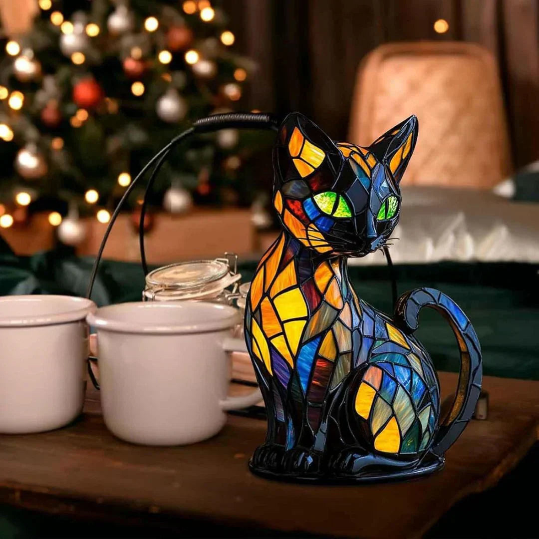 The Luna Lamp: A Feline Glow for the Soul - Aurora Classics