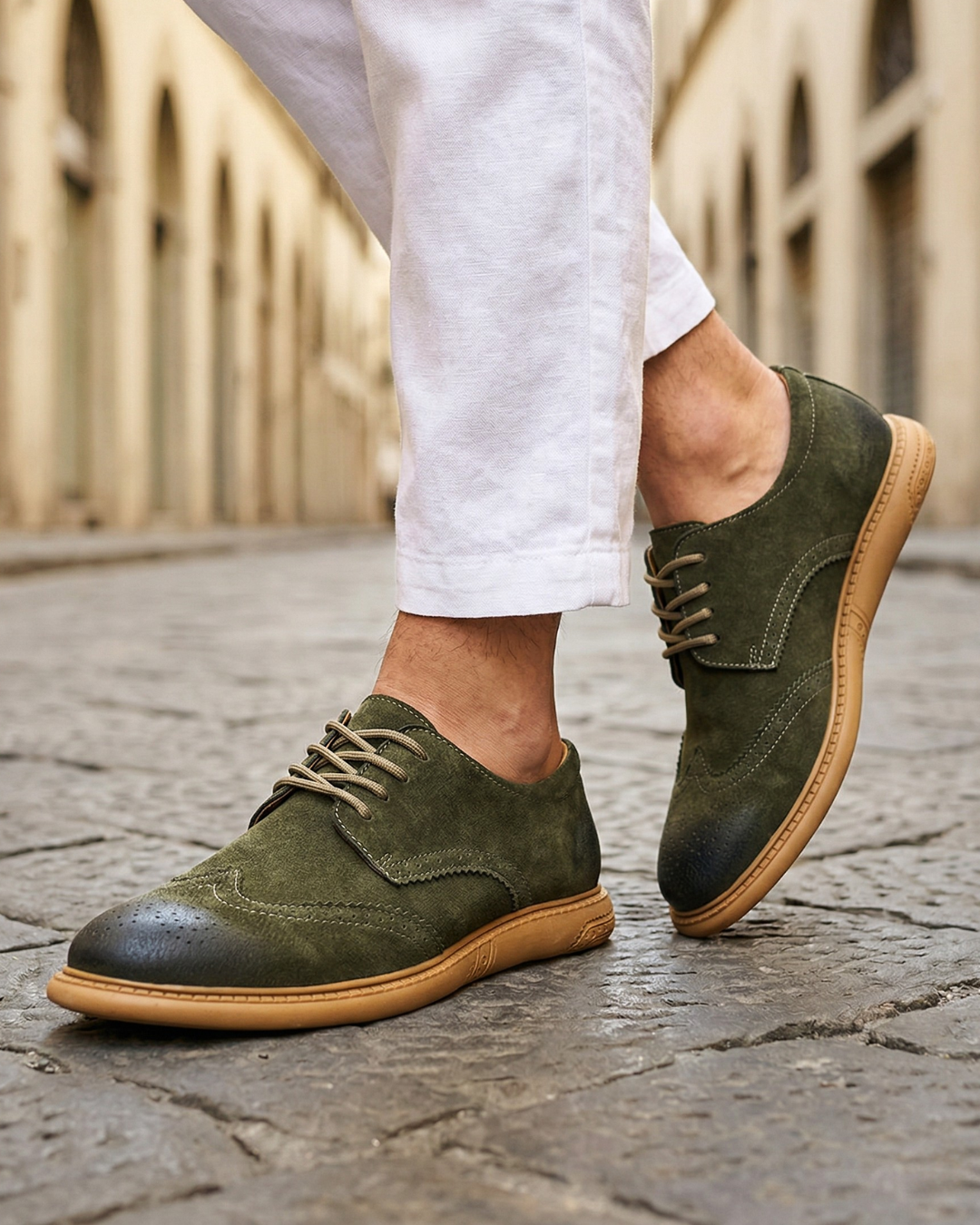 Henry - Suede Derby