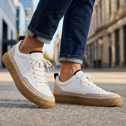 Ercole | Artisan Hand-Sewn Leather Low-Tops