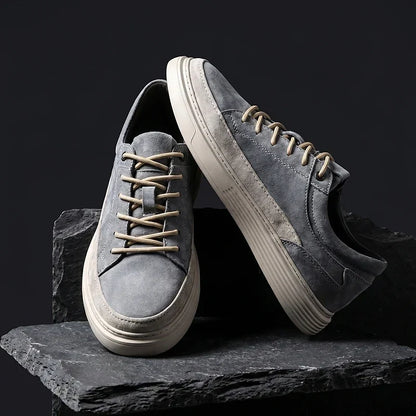 Enzo | Cushioned Suede Casual Sneakers
