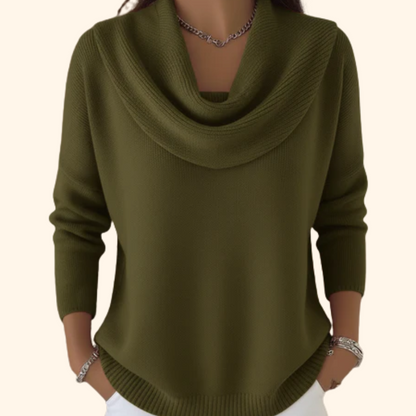Eliza | Elegant Collared Sweater