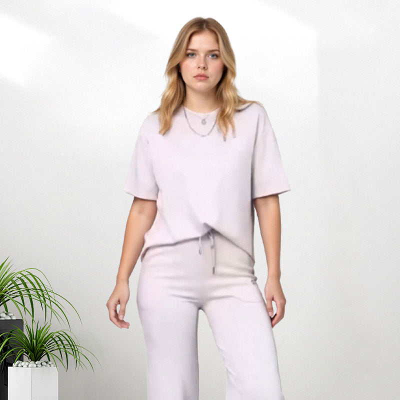 Women's Chic Top & Matching Pants 2-Piece Outfit — Anniversary Edit