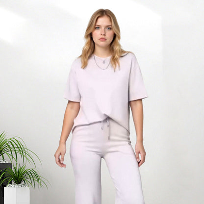 Women's Chic Top & Matching Pants 2-Piece Outfit — Anniversary Edit
