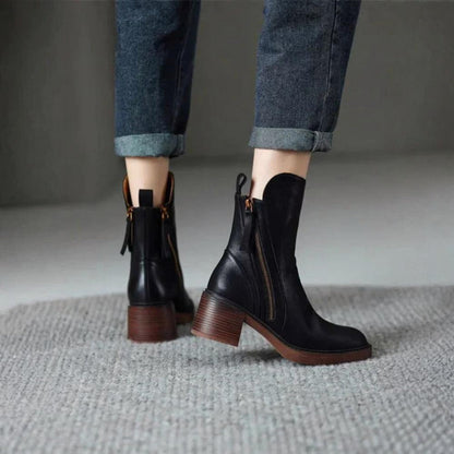 Martina | Classic Leather Chelsea Boot