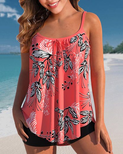 Paula | Printed Tankini - Aurora Classics