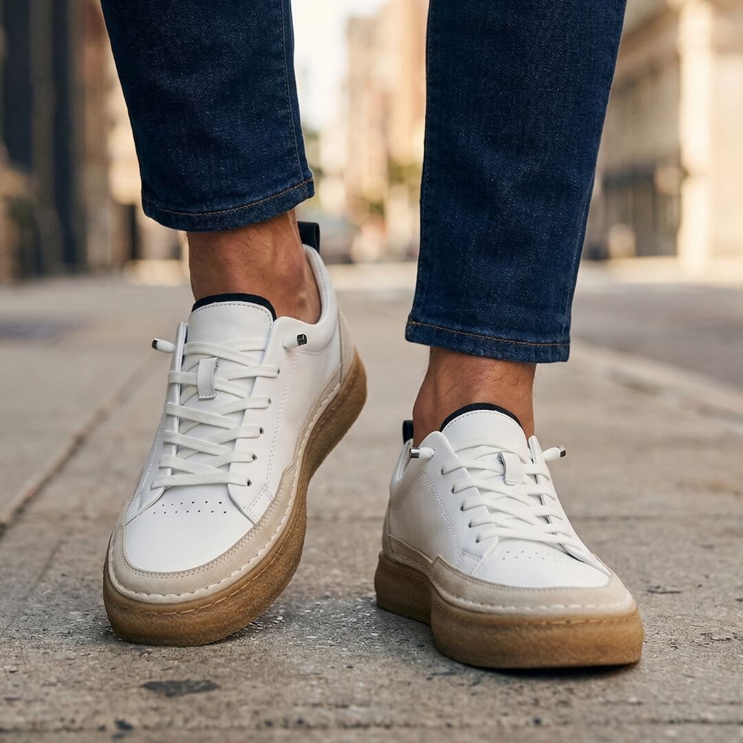Ercole | Artisan Hand-Sewn Leather Low-Tops
