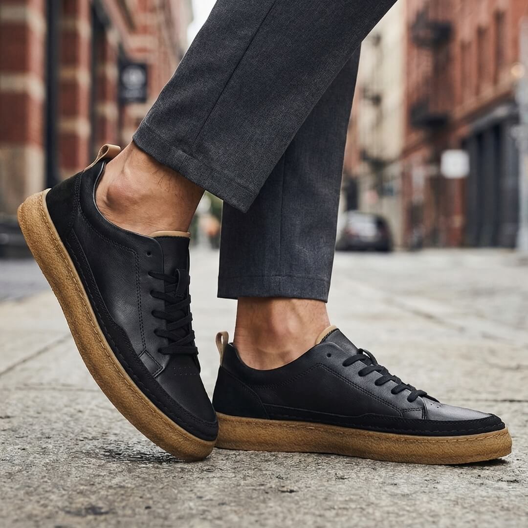 Ercole | Artisan Hand-Sewn Leather Low-Tops