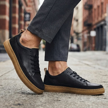 Ercole | Artisan Hand-Sewn Leather Low-Tops