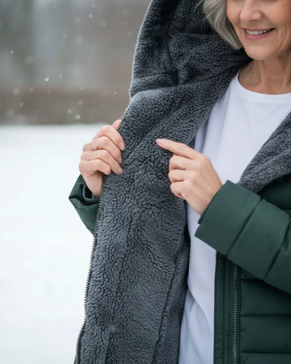 Olivia™ | Quilted A-Line Winter Coat