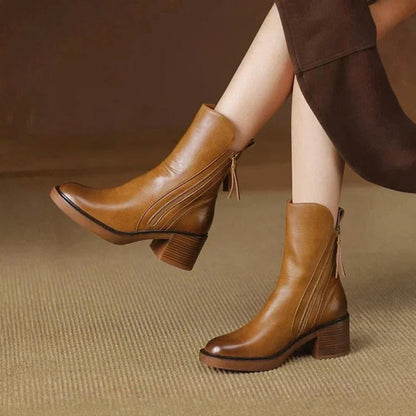 Martina | Classic Leather Chelsea Boot