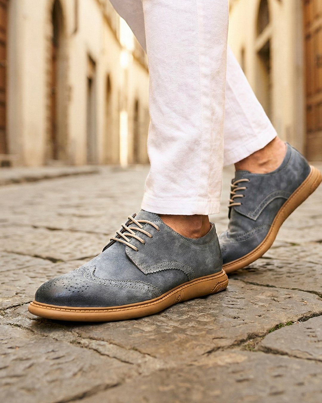 Henry - Suede Derby