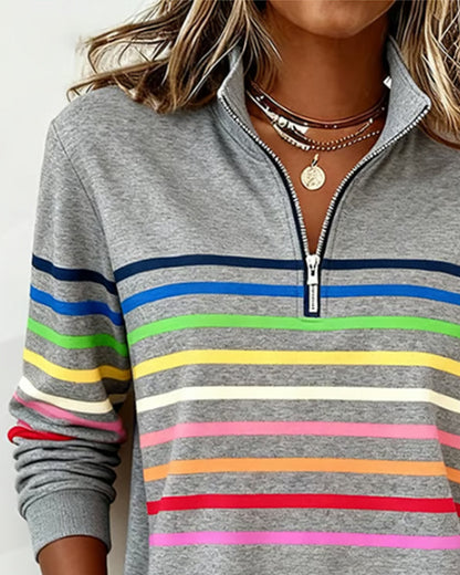 Sanne™ | Colorful Stripe Knit