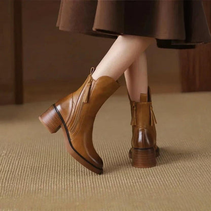 Martina | Classic Leather Chelsea Boot