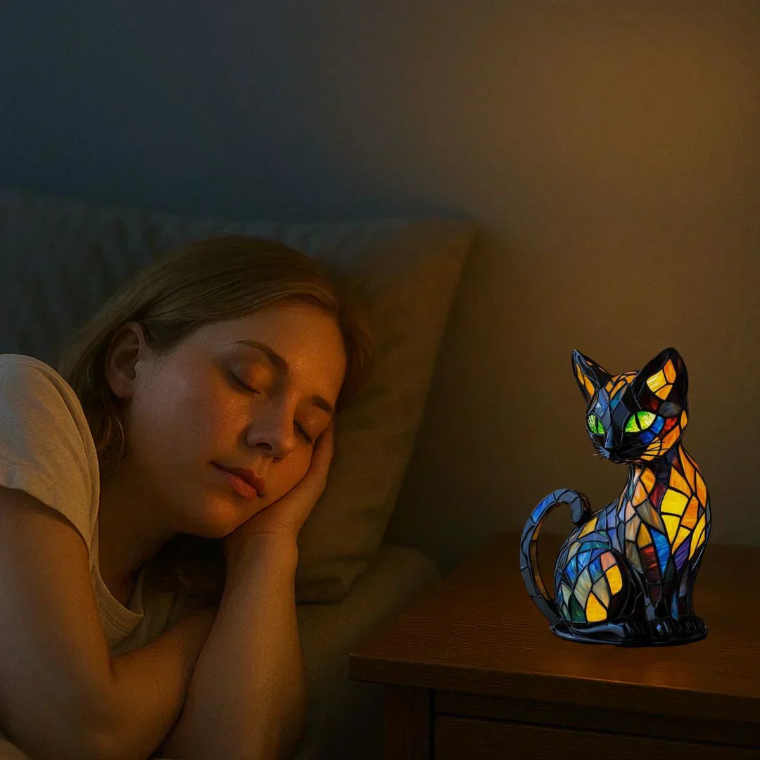 The Luna Lamp: A Feline Glow for the Soul - Aurora Classics