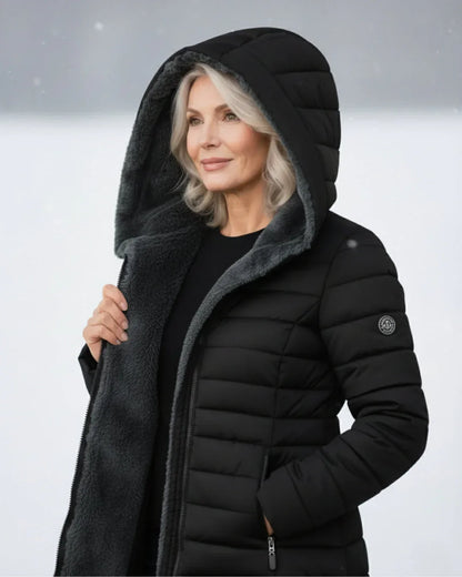 Olivia™ | Quilted A-Line Winter Coat