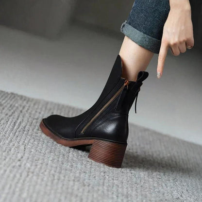 Martina | Classic Leather Chelsea Boot
