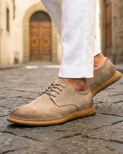Henry - Suede Derby