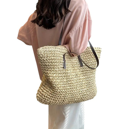 Marisol™ | Summer Woven Carryall Tote
