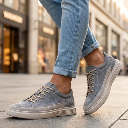 Enzo | Cushioned Suede Casual Sneakers
