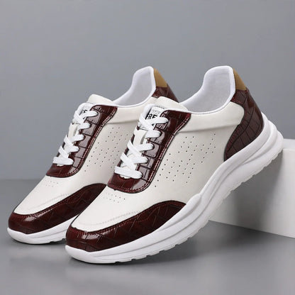 Bruno | Italian Leather Low-Tops for Timeless Style