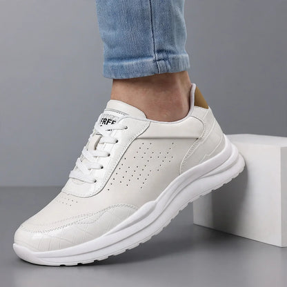 Bruno | Italian Leather Low-Tops for Timeless Style