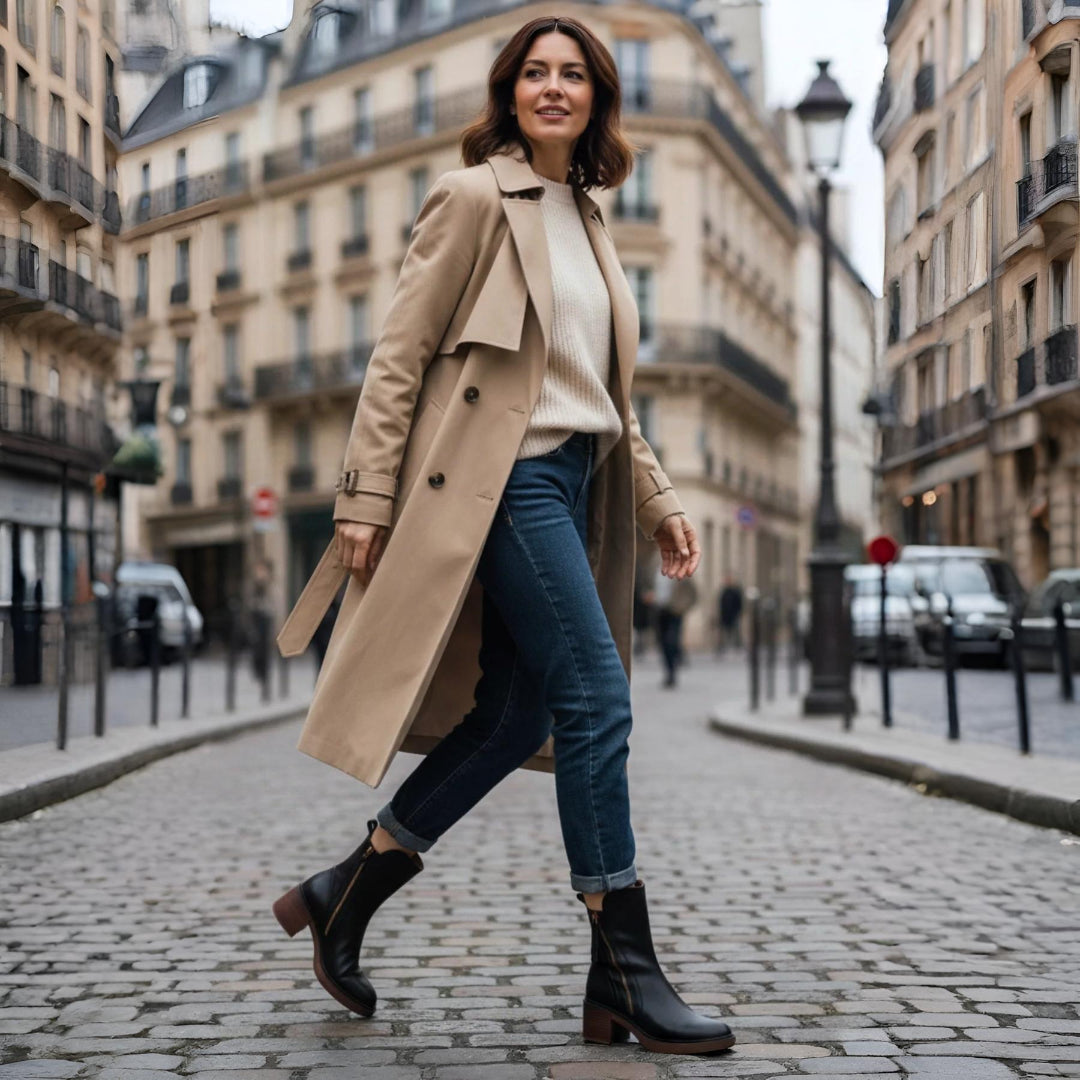 Martina | Classic Leather Chelsea Boot